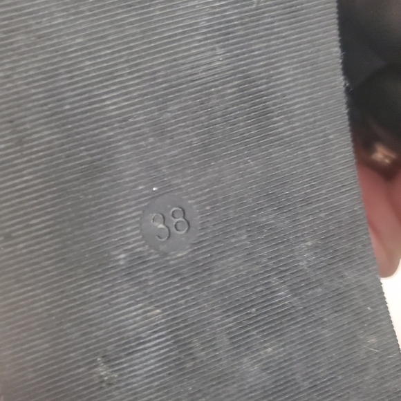 Womens H&M Black Braided Square Toe Sandals Size 7 - Picture 10 of 11